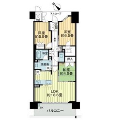 サンメゾン緑地公園アベニューの物件間取画像